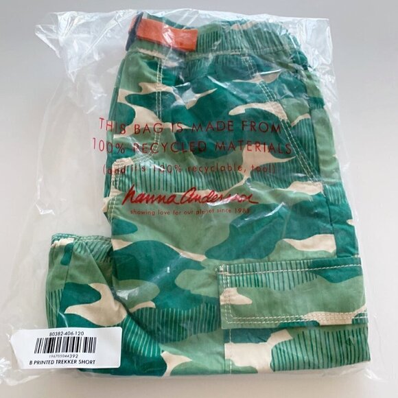 Hanna Andersson Boy Trekker Shorts 6-7 Years 120 Cm or 5T or 4T or 8 years - Picture 7 of 8
